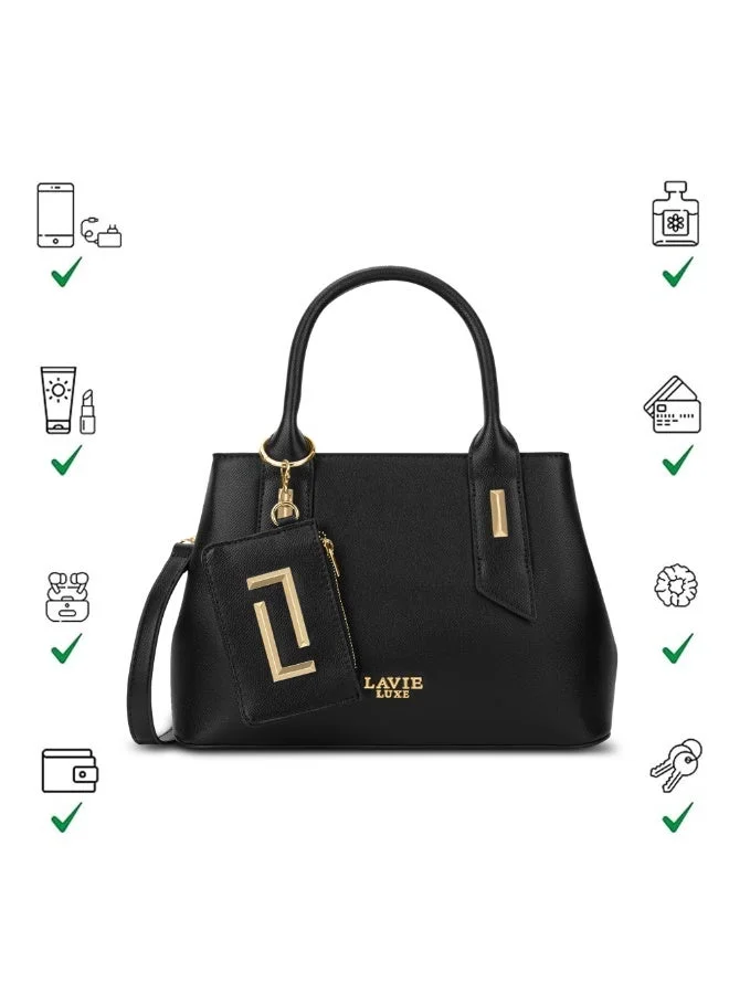 Lavie  Luxe Women's Duo Rumba Handbag (Black) for Women | Best Price UAE